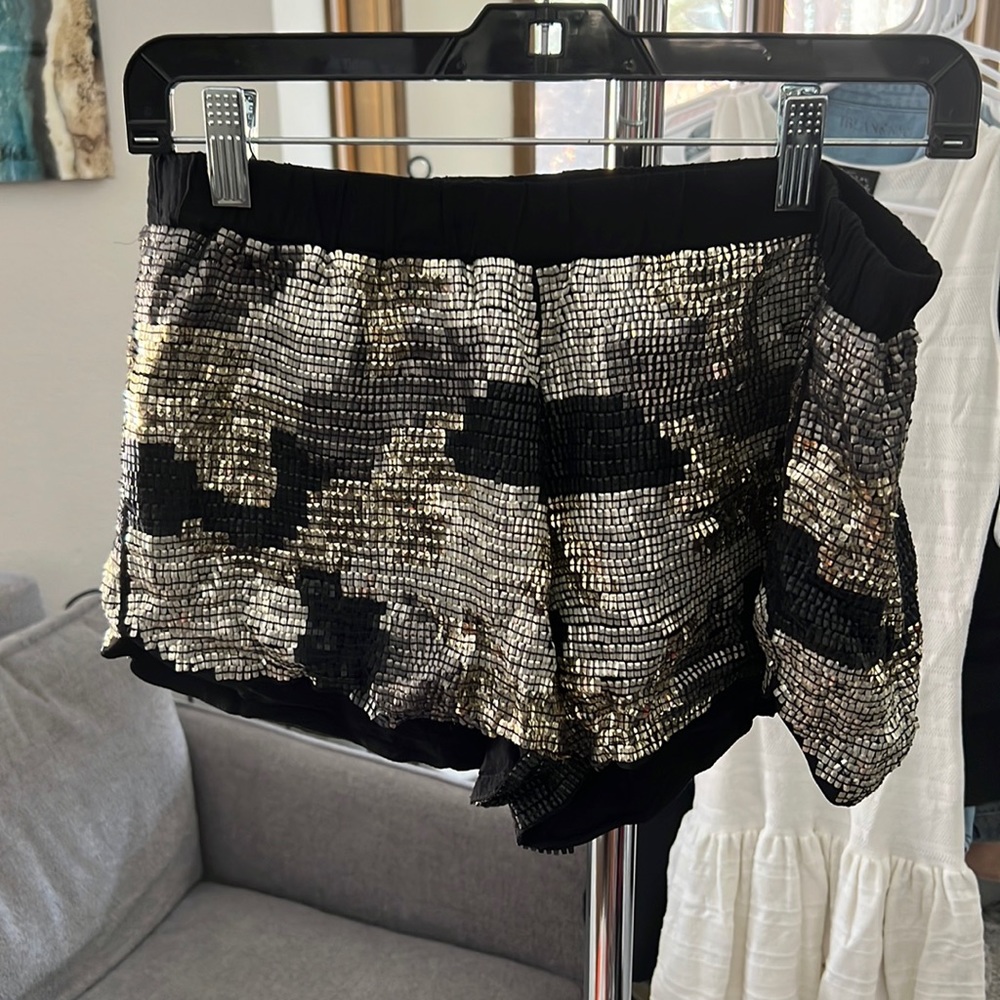 Beaded shorts